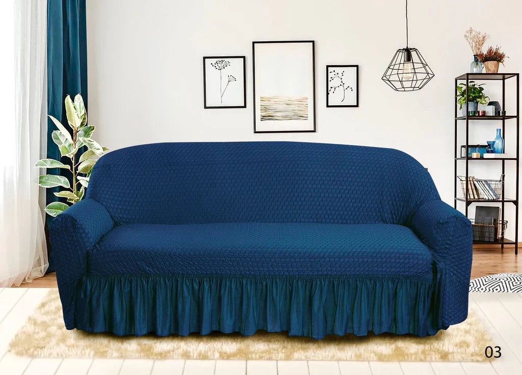 Butterfly Sofa Cover-Navy Blue