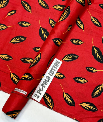 2pc Polo Cotton Unsititched suit -511