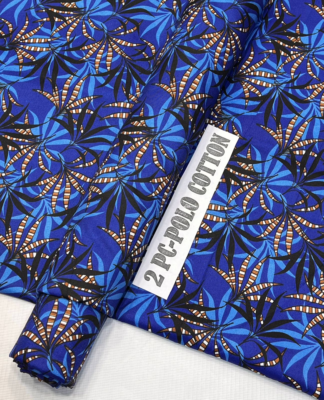 2pc Polo Cotton Unsititched suit -529