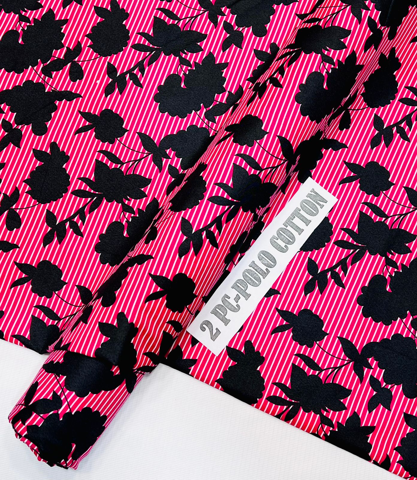 2pc Polo Cotton Unsititched suit -555