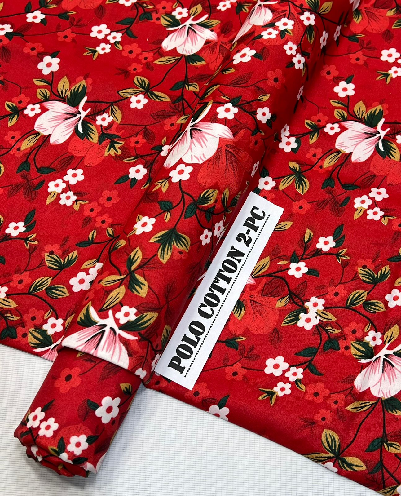 2pc Polo Cotton Unsititched suit -571