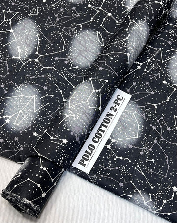 2pc Polo Cotton Unsititched suit -575