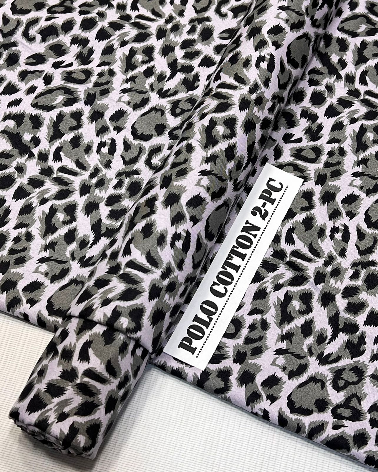 2pc Polo Cotton Unsititched suit -576